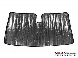 Jeep Grand Cherokee Windshield Sunshade - Custom AutoShade - Silver